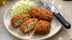 ねぎたっぷり×味噌のコクでソースいらず。冷めてもおいしいネギメンチカツ