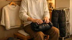 冬服がかさばるストレスを減らす、ダウンとニットの扱い方まとめ